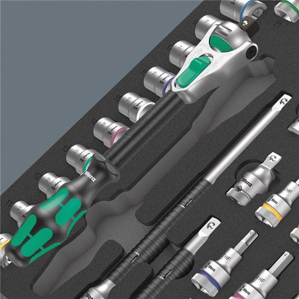 WERA ヴェラ 31点組 1/2DR ラチェットレンチ Zyklop Speed ソケットアタッチメント セット フォームインサート付 150112 工具_1