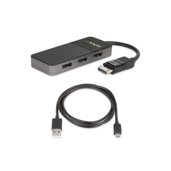 StarTech.com MSTハブ/DisplayPort 1.4接続 3画面 MST14DP123DP 1個_4