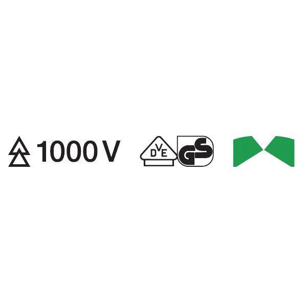 KNIPEX クニペックス T1000V絶縁斜ニッパー 落下防止 全長180mm 7006-180T 工具 ツール DIY 作業工具_3