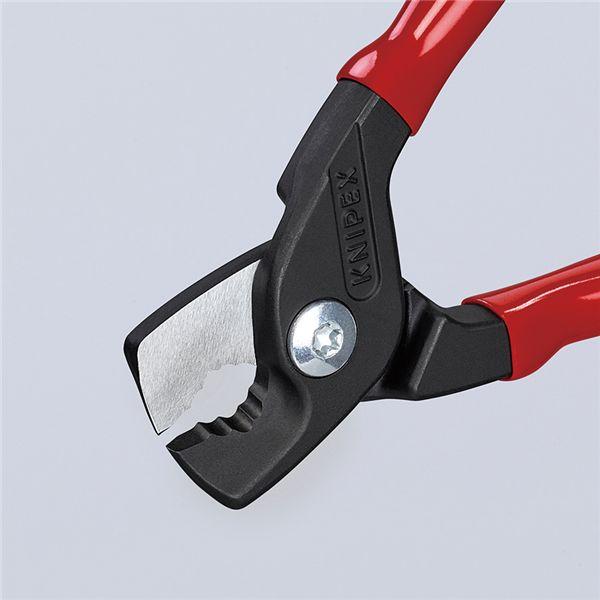 KNIPEX クニペックス ケーブルカッター ステップカット プラスチックコーティング 全長160mm 9511-160 工具 ツール DIY 作業工具_4