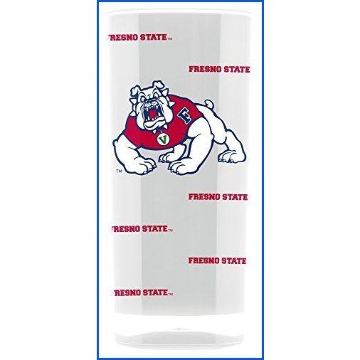 【SALE】 ＜新品＞NCAA Fresno State Bulldogs 16oz Insulated Acrylic Square Tumbler＜並行輸入品＞ マグカップ、コップ