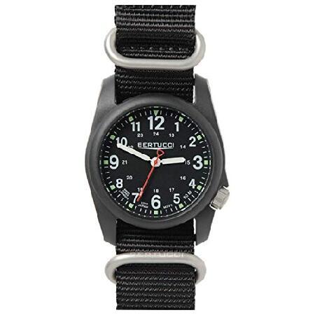 送料無料！並行輸入品Bertucci DX3 NAT0 腕時計 ブラック/NAT0ブラックナイロン。_並行輸入