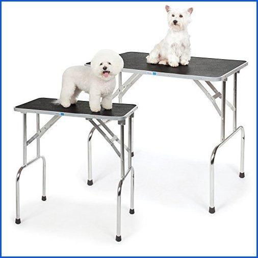 Superior Stainless Folding Grooming Equipment Dog 犬用品 30 Steel Table Table 新品 Master Black 並行輸入品 Grooming B06xq2jqlz Kryrストア