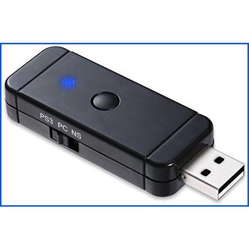 完売 新品 Skywin ワイヤレスコントローラアダプタ コンバータは 任天堂スイッチまたはpcのps3 Ps4 Xboxコ 最新の激安 Immo Ikram Com Tn