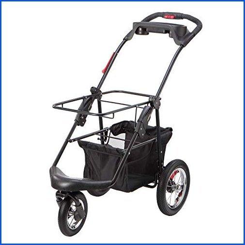 新品 Petique Pet Pet Stroller Black One Size 並行輸入品 B07h6pq7gx Black Kryrストアの