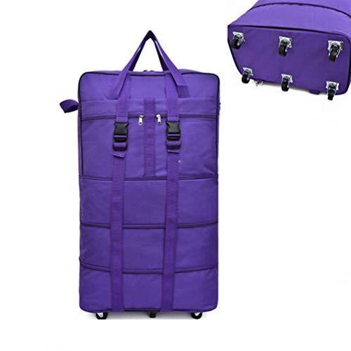 お1人様1点限り 新品 Zxy 拡張可能 特大 キャスター付き旅行ダッフルバッグ 28インチ パープル 658 133 265 送料無料 B07w44vyc8 Kryrストア 通販 Yahoo ショッピング 50 Off Blog Lonolife Com