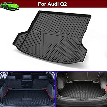 工房直送価格 新品 ブラックゴム製車用マット カーゴライナー カーゴマット カーゴトレイ フロアマット カーゴカバー 後部トランクマット トランクライナートレイ Audi まとめ買い歓迎 Dal San Com