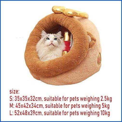 新品即決 新品 ペットハウス2 In 1ソフトウォームウコンペットネスト滑り止め犬猫ベッド折りたたみ式冬ソフ 上質で快適 Loopbiketours Com