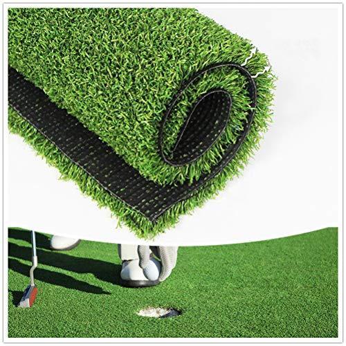 【新品】 ＜新品＞Putting A Multi-use Home/Backyard, at Mat Practice Hitting Golf 12FTx79FT Size) Custom (0.47" Indoor/Outdoor Mat Golf Turf Green パターマット