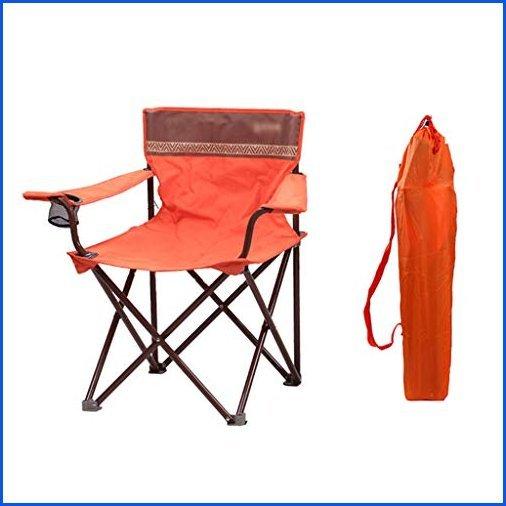 クリスマスファッション Storage Fabric,with Oxford Chair,600D Camping chairFolding Folding A / ＜新品＞N Bag,for Tourism(Size:4) Garden, Beach, アウトドアチェア