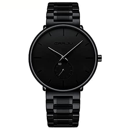 高級品市場 新品Mens Watches Ultra-Thin Minimalist Waterproof-Fashion Wrist Watch for Men U 腕時計