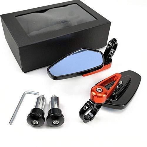 新品 Fgbv Review Levels 2st Motorcycle Aluminum 7 8 22mm Bar End Side Rear View Mirror Universal Motorcycle Bike Handlebar Rearview スクエアタイプ Myleet Com