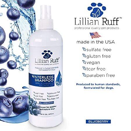 Lillian Ruff Waterless No-Rinse Dog Dry Shampoo Spray with Hydrating Essential Oils - pH-Balanced Dry Shampoo for Dogs - Clean, Condition, De_並行輸入|kryr-store|02
