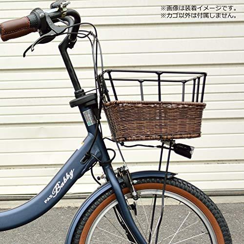 最新の激安 ノグチ Noguchi 自転車 カゴ 籐風角型バスケット ハーフ編み ブラウン フロントバスケット Tb 激安特価 Zoetalentsolutions Com