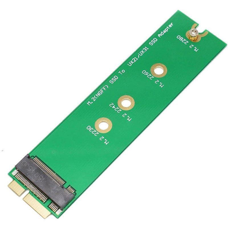 ASUS Zenbook UX21 UX31用 18pin SSD → 2.5インチ SATA 22pin 変換