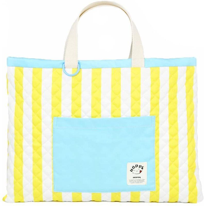 予約中 イエローストライプ レッスンバッグ Hoppe 日本製 ハンドメイド トートバッグ Straightuplondon Com