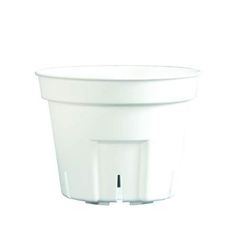 日本ポリ鉢販売(Japan Porihachi Hanbai) ポリ鉢 Sポット丸型603000鉢入 NI-101 白 3000入