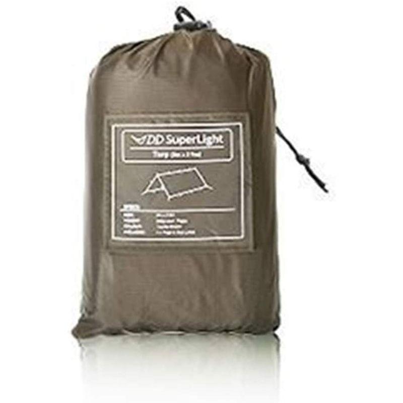 動作確認 DD SuperLight Tarp スーパーライト タープ 軽量でコンパクト ハンモックシェルターにも最適 (Coyote Brown) 【2087712700】(11087円)