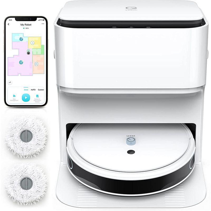 yeedi ロボット掃除機 お掃除ロボット 掃除機 モップ自動洗浄 吸引力４段調節 水拭き WiFi対応 アプリ対応 日本語説明書付き ロボ モップ自動洗浄 ロボ 吸引力４段調節 ロボット掃除機 yeedi 日本語説明書付き 水拭き お掃除ロボット 掃除機 アプリ対応 WiFi対応