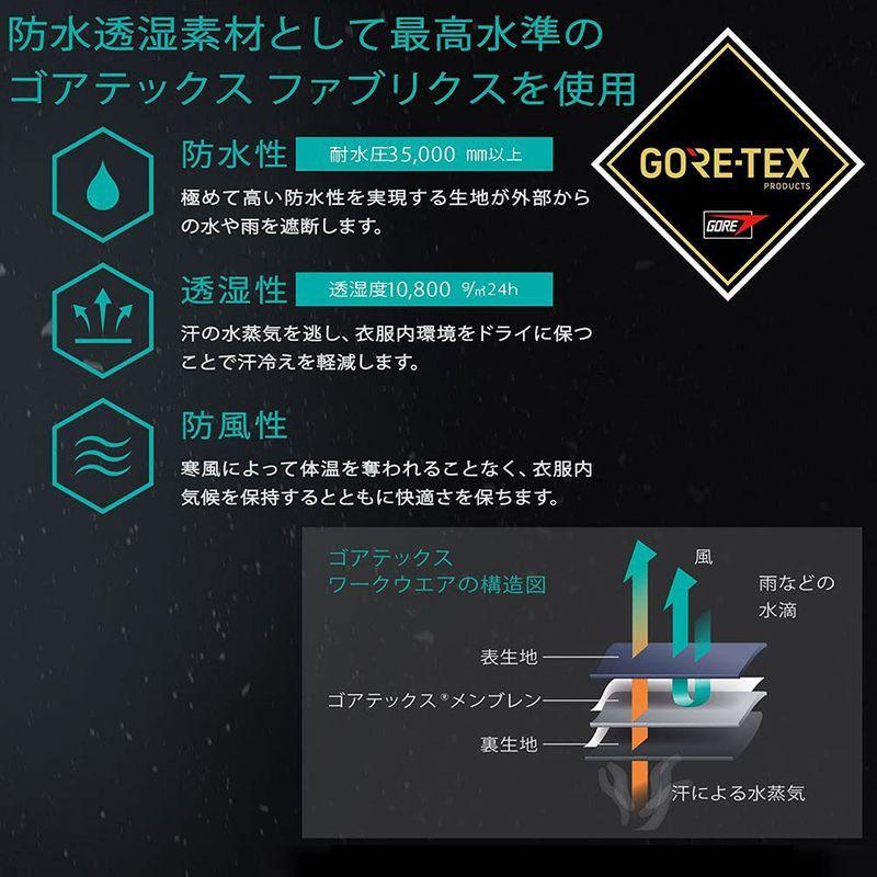 超格安一点超格安一点ミドリ安全 防寒服 GORE-TEXR 撥水加工 帯電防止 防寒ブルゾン VE1097 ネイビー 3L 制服、作業服 富士手袋工業 FUJITE 4907534995221 9952 かっとびシェルパ 防水型 黒 25