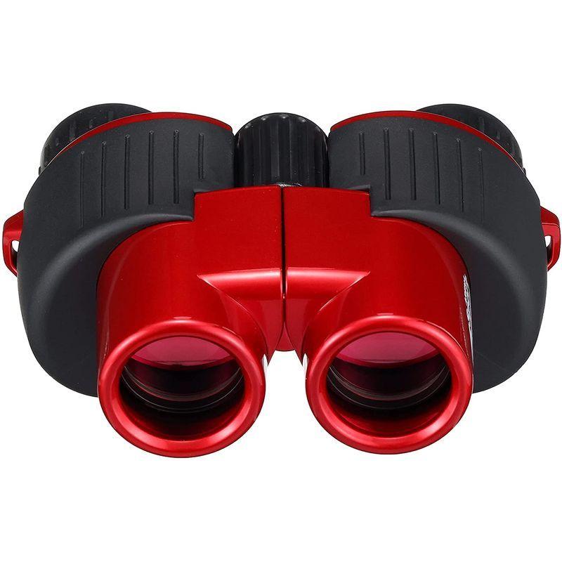 Vixen 双眼鏡 アリーナスポーツM8×25 レッド 13541-7 双眼鏡 アリーナスポーツM8×25 レッド