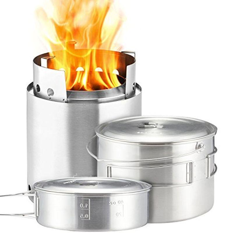 Solo Stove ソロストーブキャンプファイヤー＋２ポットセットコンボ日本正規品 Stove ソロストーブキャンプファイヤー＋２ポットセットコンボ日本正規品