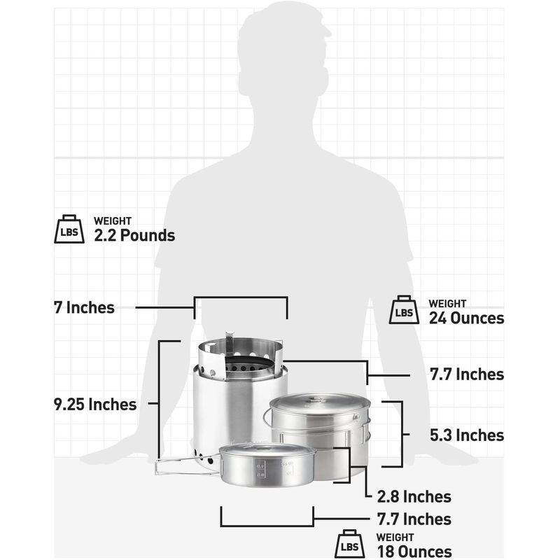 Solo Stove ソロストーブキャンプファイヤー＋２ポットセットコンボ日本正規品 Stove ソロストーブキャンプファイヤー＋２ポットセットコンボ日本正規品