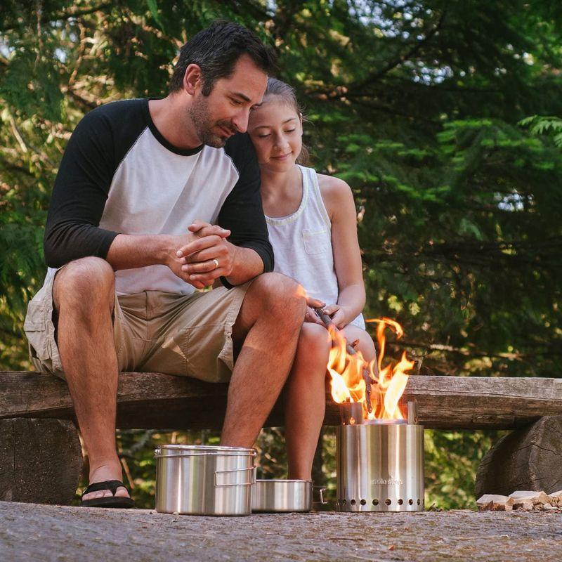 Solo Stove ソロストーブキャンプファイヤー＋２ポットセットコンボ日本正規品 Stove ソロストーブキャンプファイヤー＋２ポットセットコンボ日本正規品
