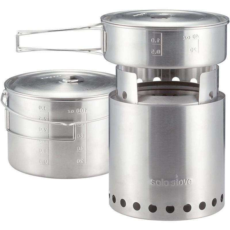 Solo Stove ソロストーブキャンプファイヤー＋２ポットセットコンボ日本正規品 Stove ソロストーブキャンプファイヤー＋２ポットセットコンボ日本正規品