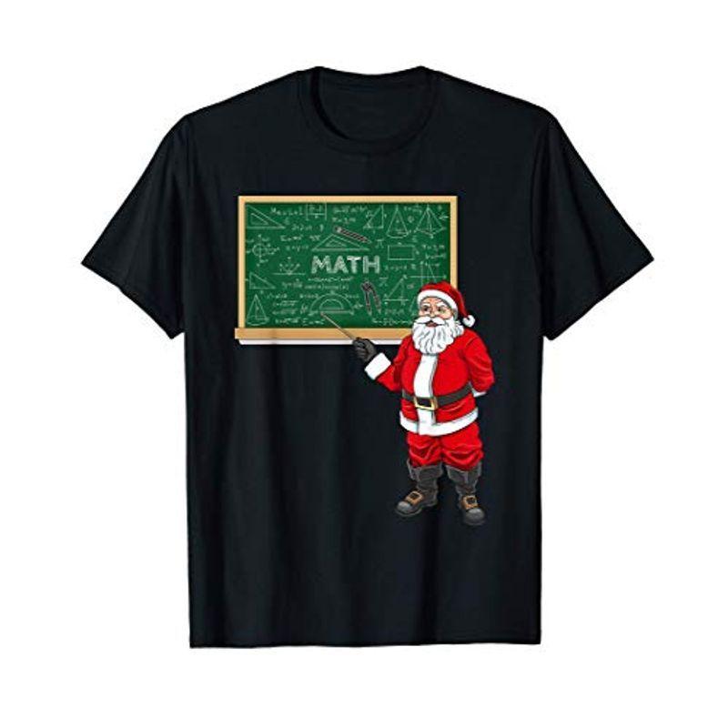 算数の先生 クリスマススクールのプレゼント Tシャツ