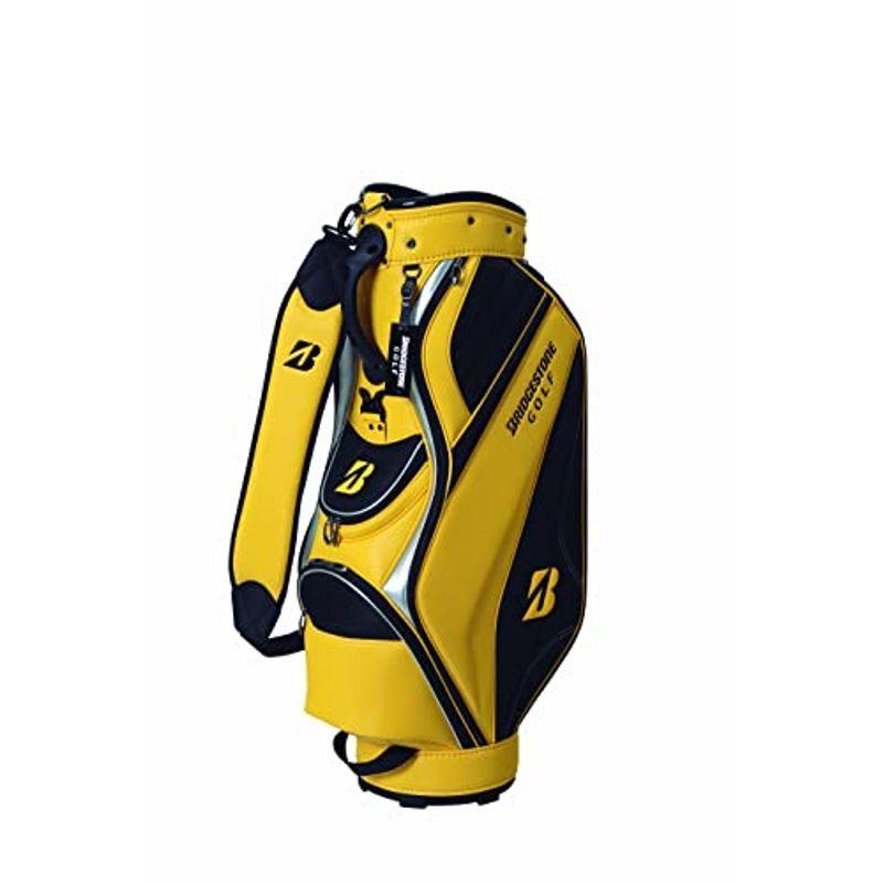 BRIDGESTONE(ブリヂストン)キャディバッグ 軽量ベーシックモデル CBG222 メンズ イエロー 9