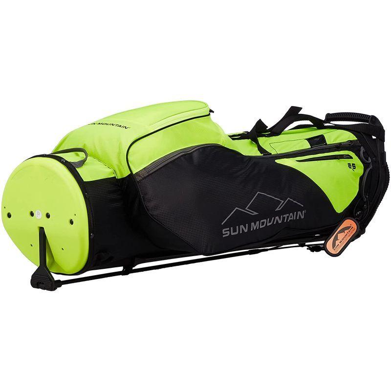 サンマウンテン 継続定番商品 キャディバッグ 軽量 (9.0型・4分割・スタンド式) / ゴルフ / 267-2980201 010_ブラッ 継続定番商品 キャディバッグ 軽量 0型 4分割 スタンド式 ゴルフ 010_ブラッ