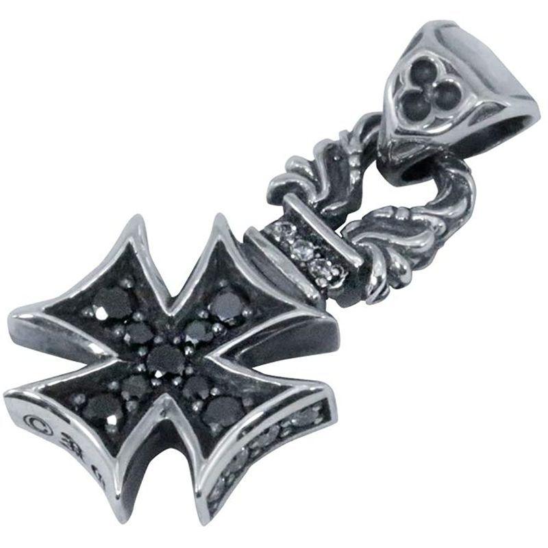 【タイムセール】 ArtemisClassic スモールフローラルアイアンクロスペンダント ACP0266 【2540539767】(13492円)