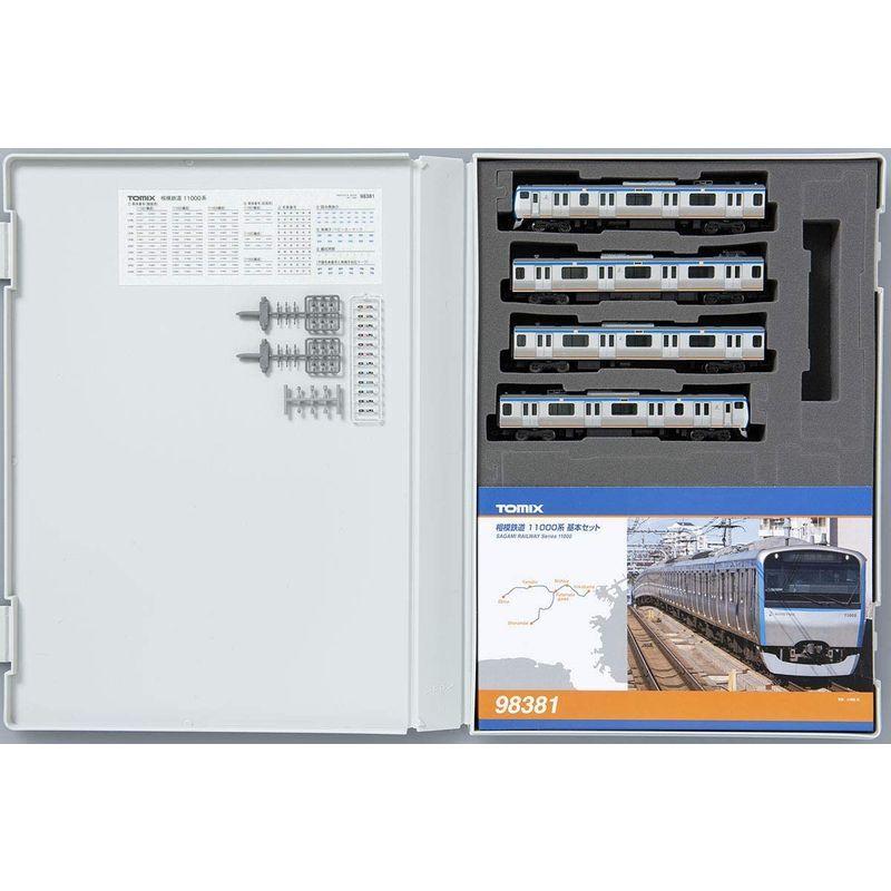 TOMIX Nゲージ 相模鉄道 11000系基本セット 4両 98381 鉄道模型 電車 Nゲージ 相模鉄道 11000系基本セット 4両 鉄道模型 電車