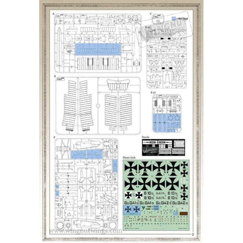 【早い者勝ち】 ウィングナットウィングス 1/32 ドイツ空軍 ゴータ G.1 爆撃機 プラモデル WNG32045 【XUR7425921897】(26427円)