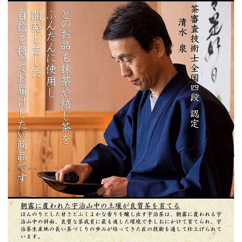 きよ泉 お歳暮 宇治茶ギフト 極ギフト 木箱入り 品評会級宇治玉露 (80ｇ×1缶) 品評会級宇治煎茶 (80ｇ×1缶) お茶ギフト 最高級