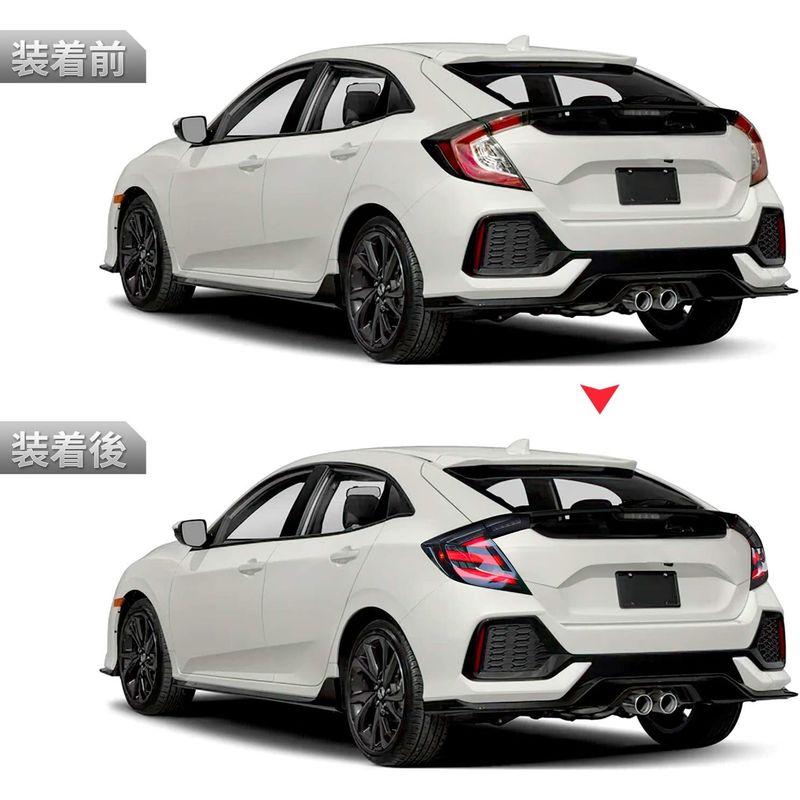 VLAND製 シビックFK7 FK8 TYPE-R テールランプ全LEDテールライト