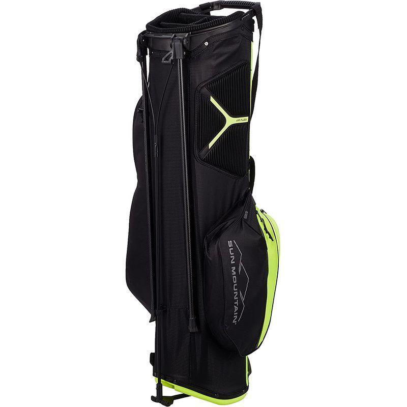 【訳あり品】 サンマウンテン 継続定番商品 キャディバッグ 軽量 (9.0型・4分割・スタンド式) / ゴルフ / 267-2980201 010_ブラッ 【Y3303310055】(17545円)
