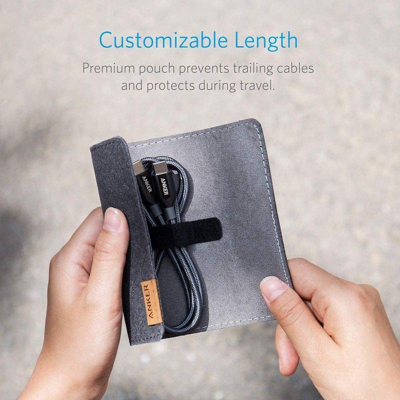選ぶならAnker PowerLine USB-C USB グレー) PD対応 ケーブル Galaxy USB-C S10 2.0 (1.8m スマホ、タブレット充電器 Anker PowerLine USB-C USB-C 2.0 ケーブル (1.8m グレー) PD対応 Galaxy S10 S