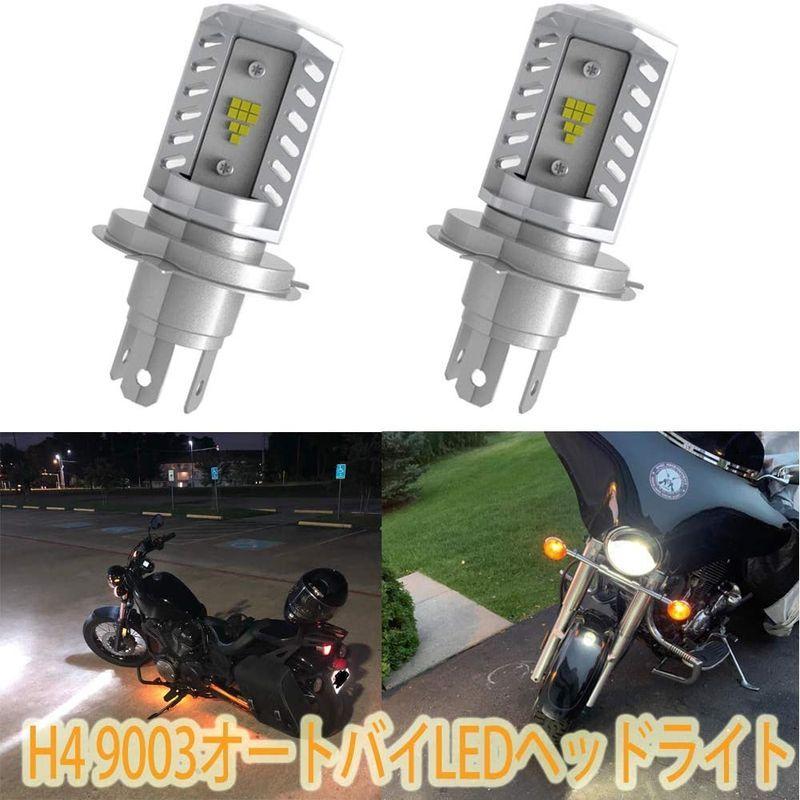 NAKOBO H4 9003オートバイLEDヘッドライトCSP Y19 LEDチップは、バイクのヘッドランプ用に特別に設計されています 65
