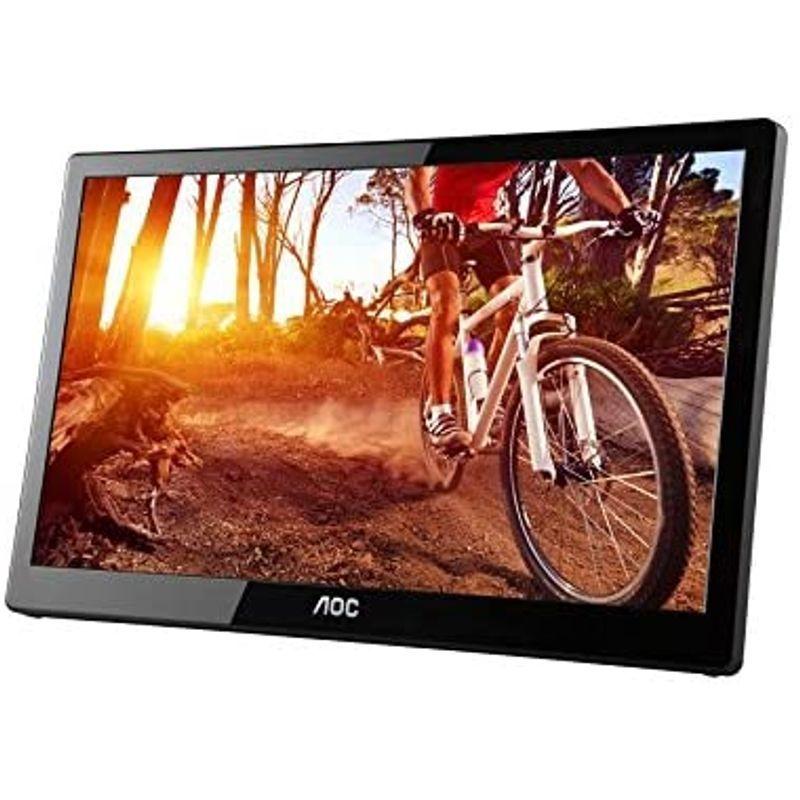 AOC 15.6インチ USB接続 モニター ( 1366 x 768 / TN / 8ms ) E1659FWU-GP4R 6インチ USB接続 モニター TN 8ms E1659FWU GP4R