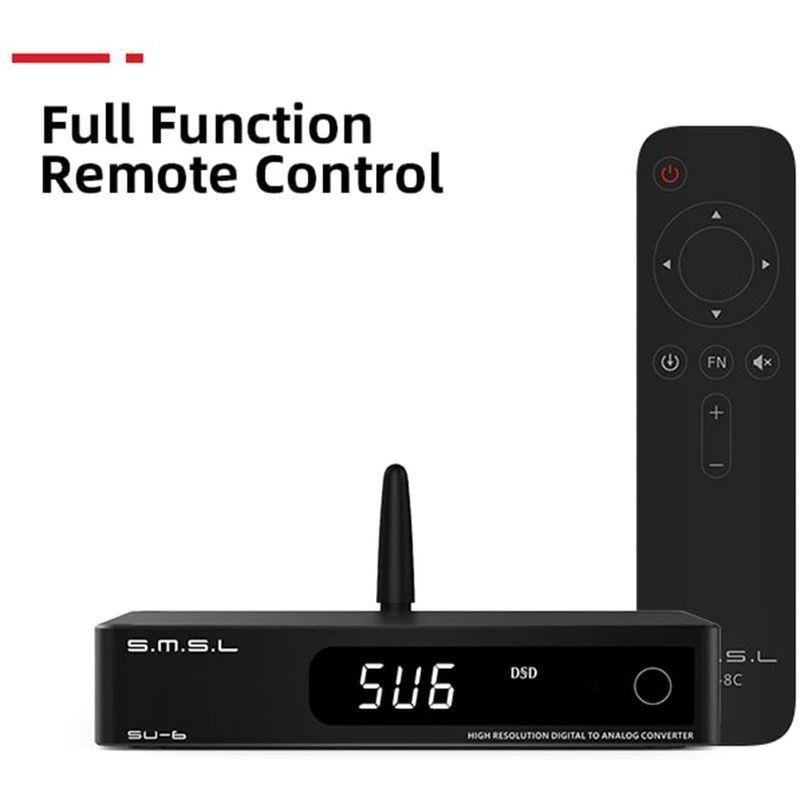 S.M.S.L SU-6 Bluetooth 5.0 ES9038Q2Mチップ OPA1612*4 OP AMP DAC PCM32Bit SU Bluetooth ES9038Q2Mチップ OPA1612*4 OP AMP DAC PCM32Bit