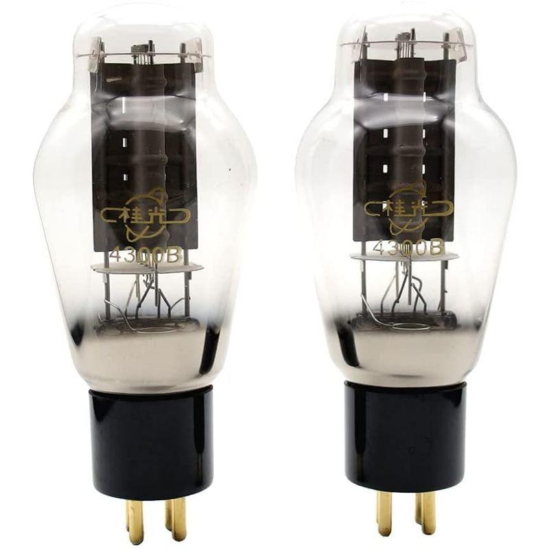 桂光 4300B（WE300B系） 黒ベース マッチドペア（2本） 真空管 4300B WE300B系 黒ベース マッチドペア 2本 真空管