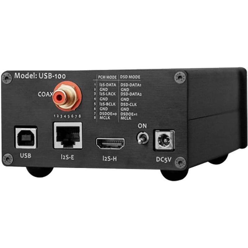 L.K.S Audio USB-100 USB オーディオインターフェイス PCM384/DSD512 USB Audio オーディオインターフェイス PCM384/DSD512