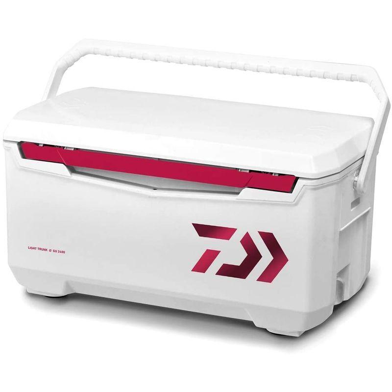 ダイワ(DAIWA) クーラーボックス ライトトランクα GU2400 レッド 釣り 24リットル DAIWA クーラーボックス ライトトランクα GU2400 レッド 釣り 24リットル