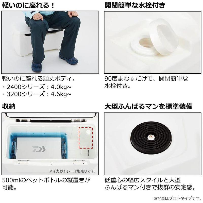 ダイワ(DAIWA) クーラーボックス ライトトランクα GU2400 レッド 釣り 24リットル DAIWA クーラーボックス ライトトランクα GU2400 レッド 釣り 24リットル