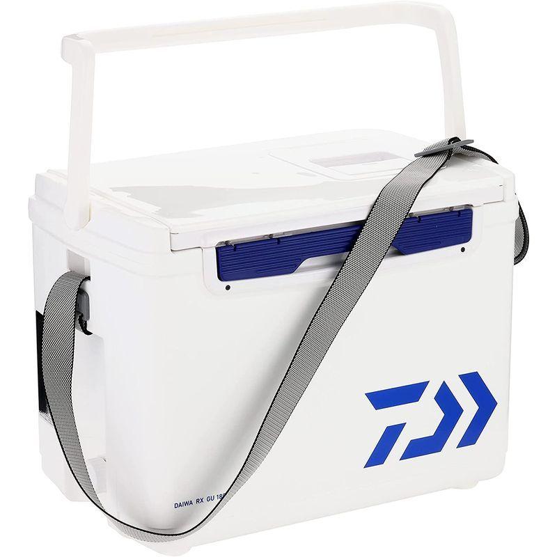 【ほぼ未使用】 ダイワ(DAIWA) クーラーボックス RX GU1800X ホワイト/ブルー 釣り 18リットル 【Y1951645900】(10366円)