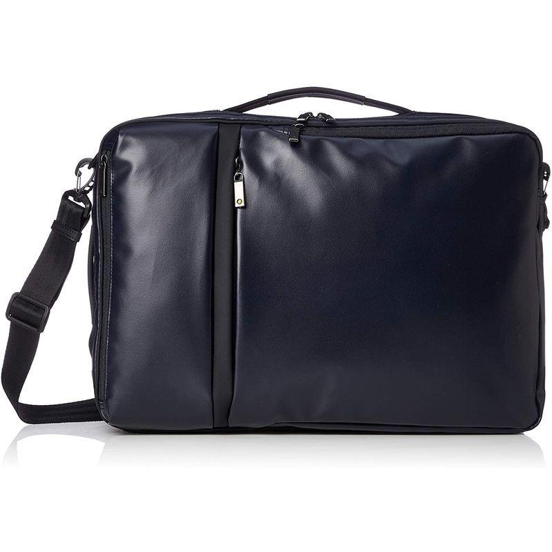 ほぼ未使用 エースジーン 3wayビジネスバッグ ガジェタブルWR 15.6inchPC収納 強撥水タイプ B4対応 16リットル 薄型 メンズ ネイビ 【2700022075】(14341円)