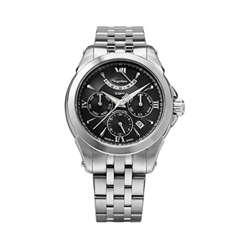 最新作 ケンテックス 腕時計 シルバー メンズ E546M-09 腕時計