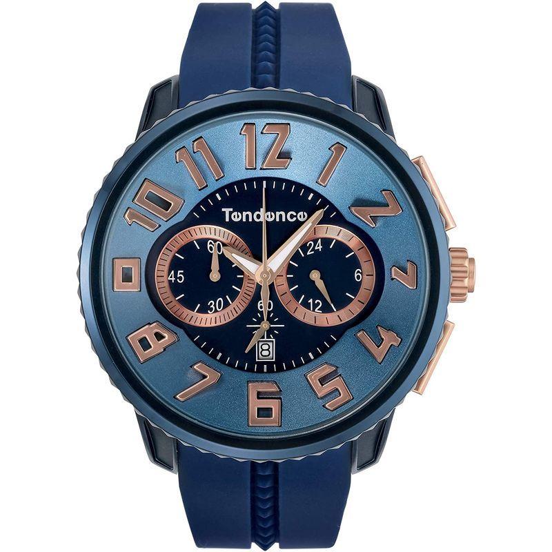 テンデンス 腕時計 ALUTECH Gulliver ネイビー文字盤 アルミニウムケース TY146008 正規輸入品 ブルー メンズ腕時計 